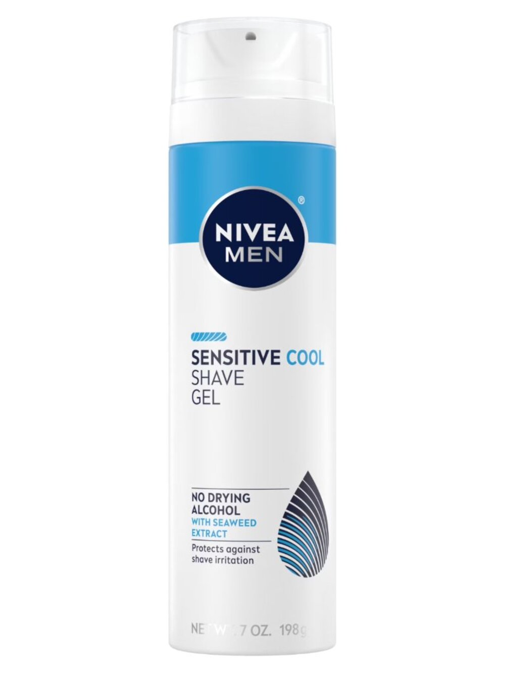 NEW NIVEA Men Cooling Shave Gel for Sensitive Skin - 7oz